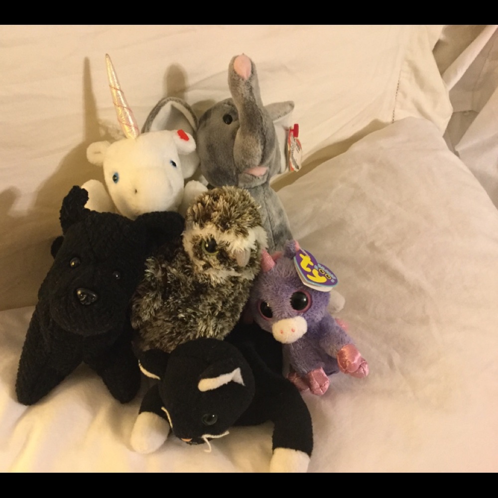 Ty beanie babies- 2 with tags- all like new